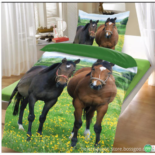Polyester 3D Panel Printed Duvet Cover Sets